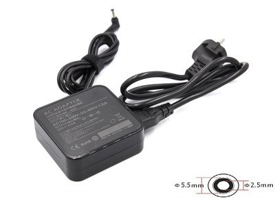 Блок питания для ноутбуков PowerPlant IBM/LENOVO 220V, 20V 90W 4.5A (5.5*2.5) wall mount