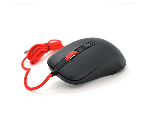 Игровая мышь проводная G13 RHASTA II, 4 кнопки, 800-2400 DPI, Led Lighting, 1,8м, Win7/8/10 Mac OS, Black, COLOR BOX (138*56*192) 0.18 кг