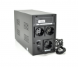 ИБП Ritar E-RTM1000 (600W) ELF-D, LCD, AVR, 3st, 3xSCHUKO socket, 2x12V7Ah, metal Case Q2 (405*195*285) 10 кг (340*120*190)