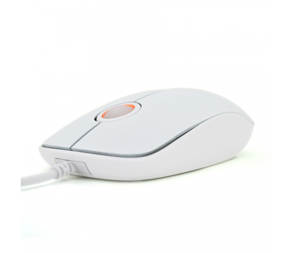 Мышка компьютерная проводная PZX B-2, White, Box