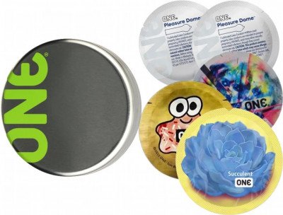 Презервативи One Pleasure Dome з розширеною головкою 5 шт у кейсі