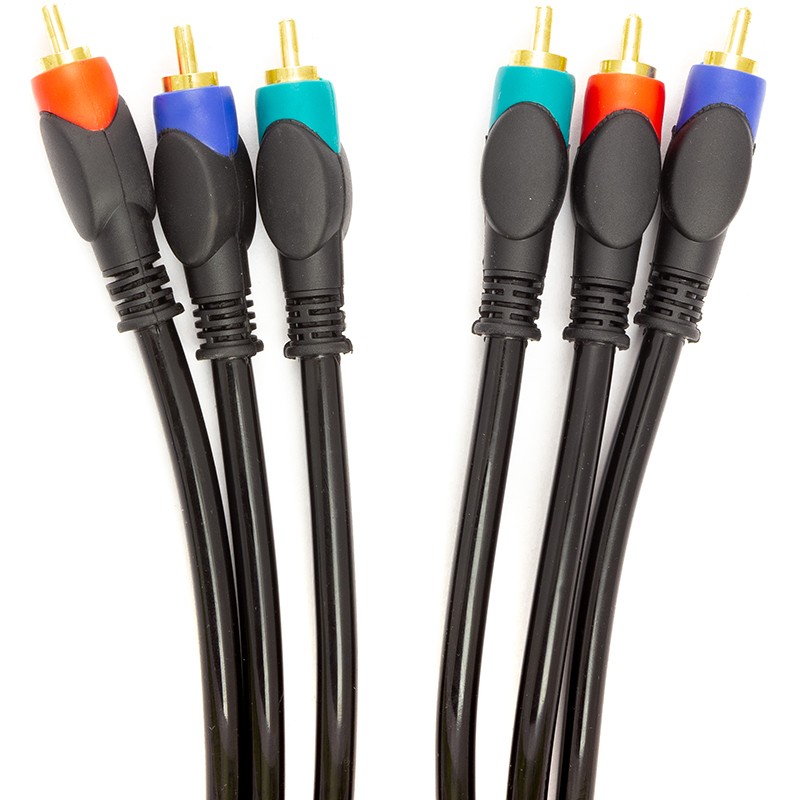 Кабель PowerPlant 3xRCA (M) - 3xRCA (M), 3 м