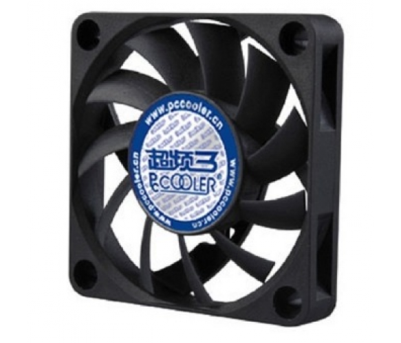 Кулер корпусной Pccooler F62, 3-pin + MOLEX, RPM 3500±10%, BOX