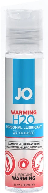 Лубрикант JO H2O Warming із зігріваючим ефектом 30 мл