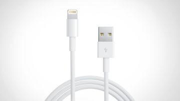 Кабель PowerPlant USB - Lightning (iPhone 5, 5S, 6), 1m