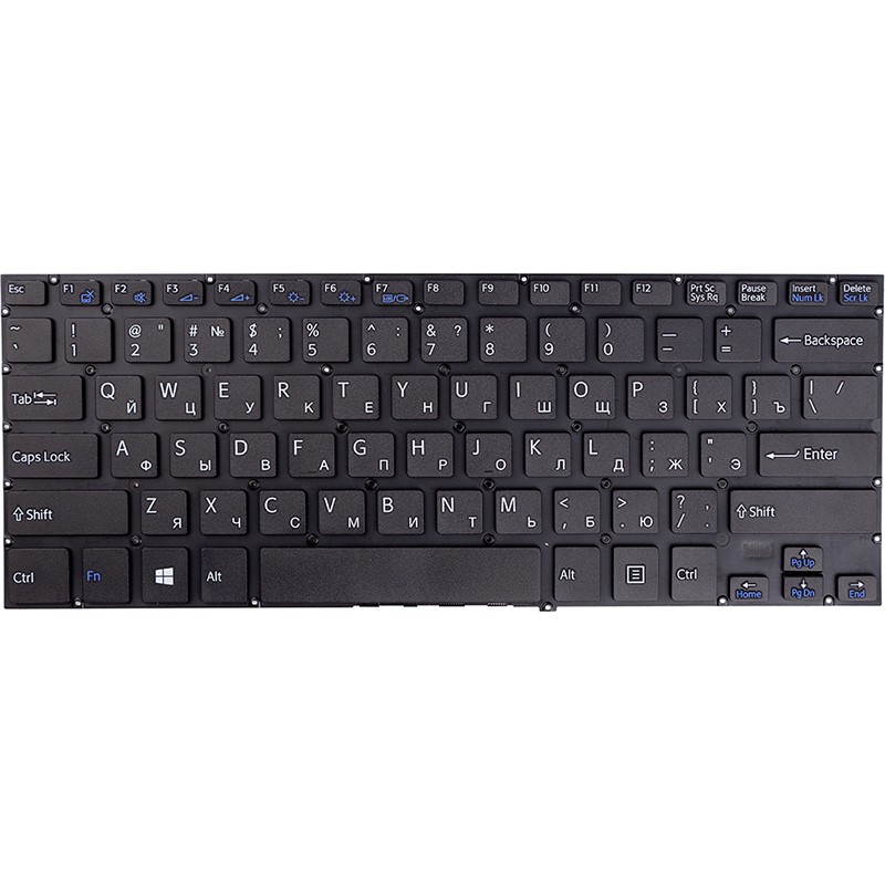 Клавиатура для ноутбука SONY Vaio FIT 14E черный