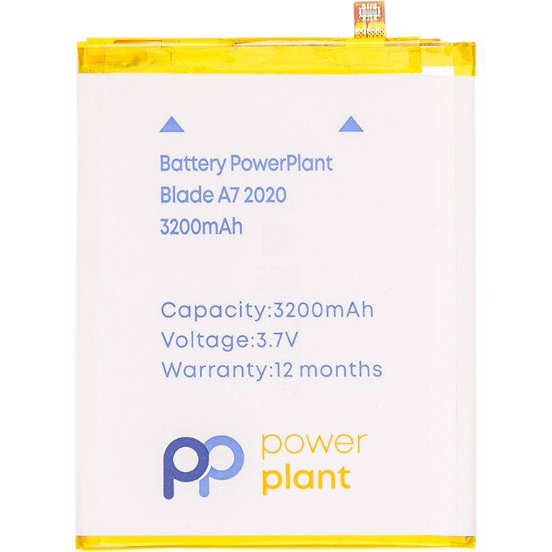 Аккумулятор PowerPlant ZTE Blade A7 (2020) 3200mAh
