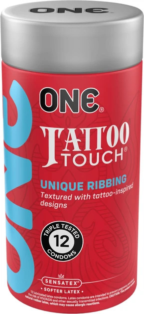 Презервативи One Tattoo Touch 12 шт