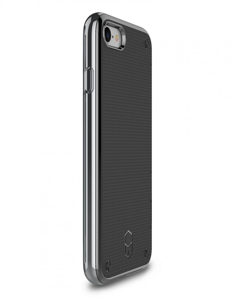 Чехол Patchworks FlexGuard для iPhone 8 / 7, серебристый