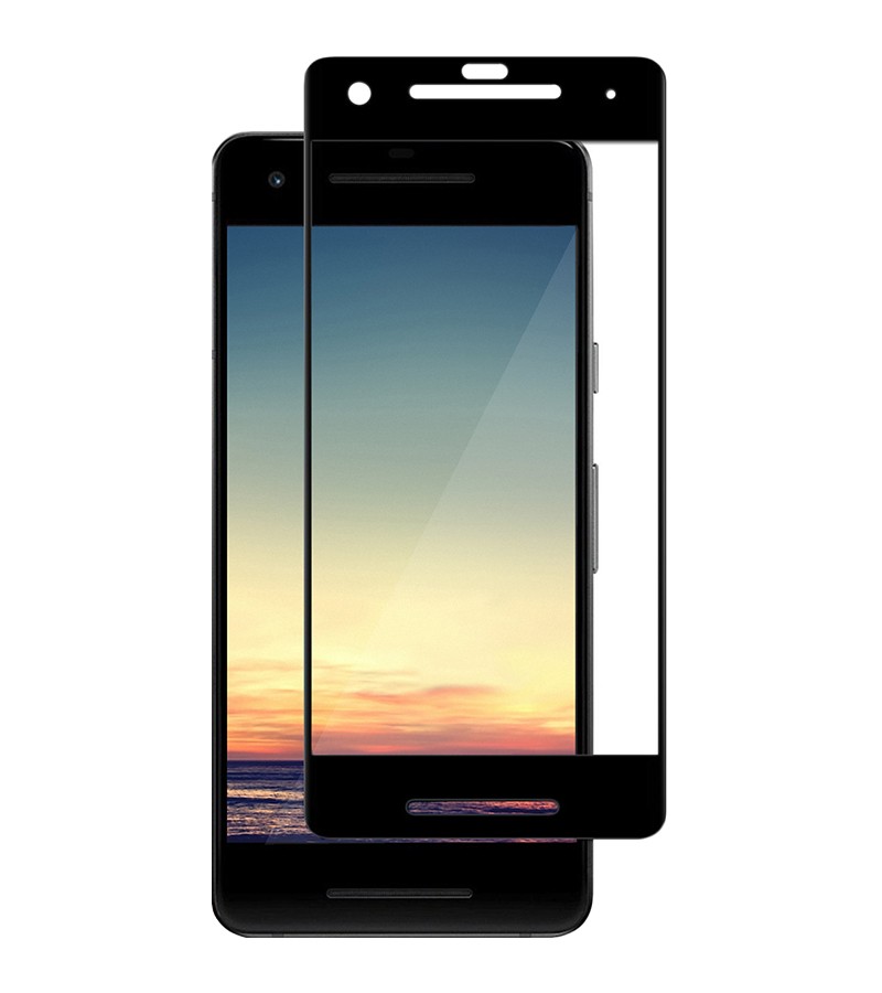 Защитное стекло Full screen PowerPlant для Google Pixel 2, Black