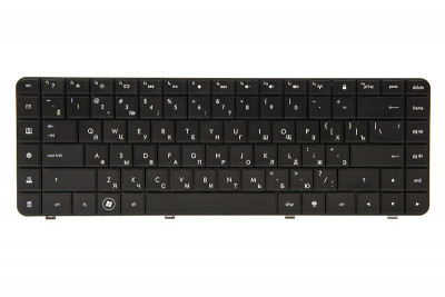 Клавиатура для ноутбука HP Presario CQ56, CQ62, G56 черный, черный фрейм