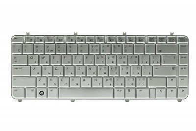 Клавиатура для ноутбука HP Pavilion DV5, DV5T, DV5-1000 серебристый, серебристый фрейм