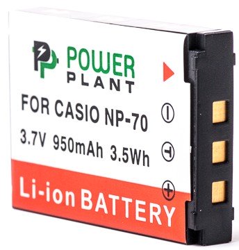 Аккумулятор PowerPlant Casio NP-70 950mAh