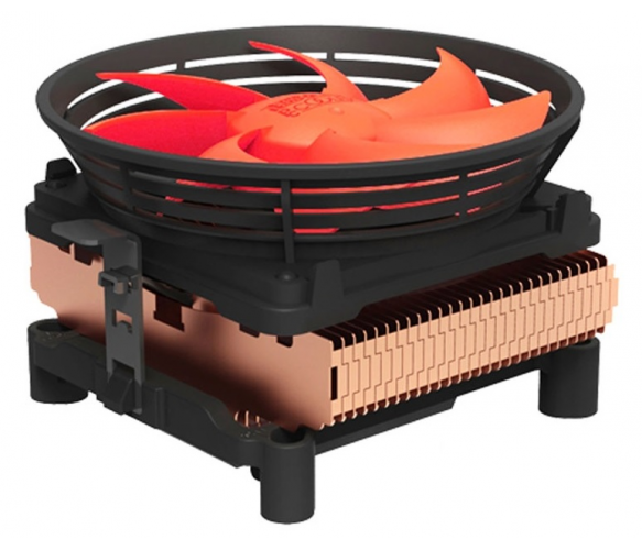Кулер процессорный Pccooler Q100M для Intel LGA 115X/775, AMD 754/939/AM2/AM3+ 3-pin, RPM 2000±10%, BOX 