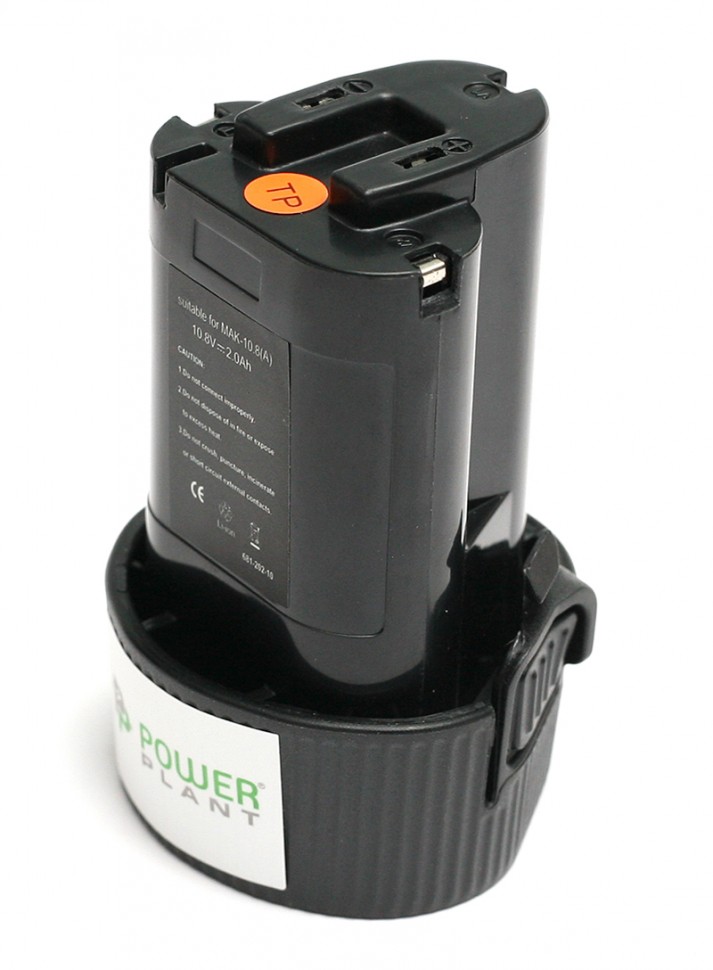 Аккумулятор PowerPlant для шуруповертов и электроинструментов MAKITA GD-MAK-10.8 10.8V 2Ah Li-Ion