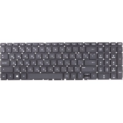 Клавиатура для ноутбука HP 250 G4, 255 G4, 256 G4 черный, черный фрейм