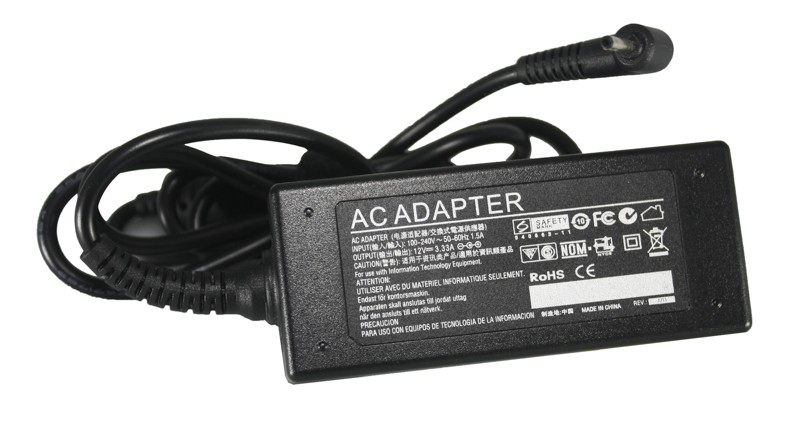 Блок питания для ноутбуков PowerPlant SAMSUNG 220V, 12V 40W 3.3A (2.5*0.7)