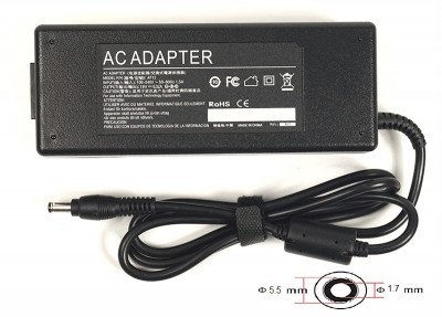 Блок питания для ноутбуков PowerPlant ACER 220V, 19V 120W 6.32A (5.5*1.7)