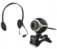 Веб-камера TRUST Chat & VoIP Pack Exis Black