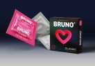 Презервативи чоловічі класичні із силіконовим мастилом Bruno Classic 4 You 12 шт (4 пачки по 3 шт.)