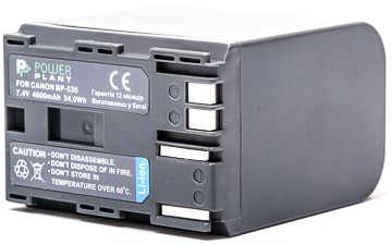 Аккумулятор PowerPlant Canon BP-535 4600mAh