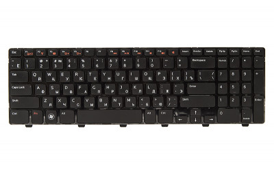 Клавиатура для ноутбука DELL Inspiron 15R: N5110, M5110 черный, черный фрейм
