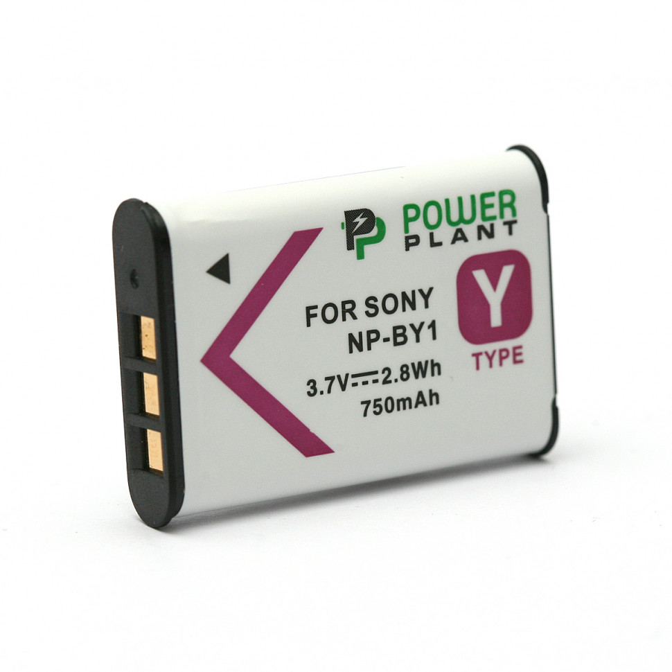Аккумулятор PowerPlant Sony NP-BY1 750mAh