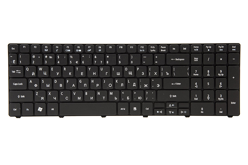 Клавиатура для ноутбука ACER Aspire 5236, eMahines E440 черный, черный фрейм