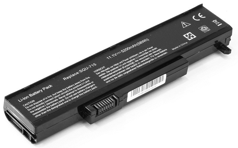 Аккумулятор PowerPlant для ноутбуков GATEWAY M-150 (SQU-715, GY4044LH) 11.1V 5200mAh