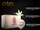 Презервативи OLO Gold Budda c гіалуроновим змащенням і ароматом ванілі 10 шт