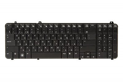 Клавиатура для ноутбука HP Pavilion DV6-1000, DV6T-1000 черный, черный фрейм