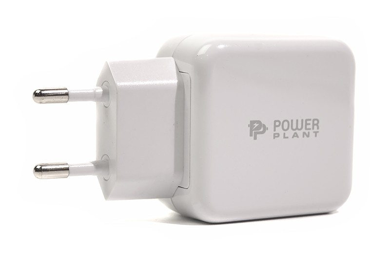 Сетевое зарядное устройство PowerPlant W-250 USB QC 3.0: 220V, 3A