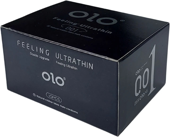 Презервативи OLO з гіалуроновою змазкою 10 шт