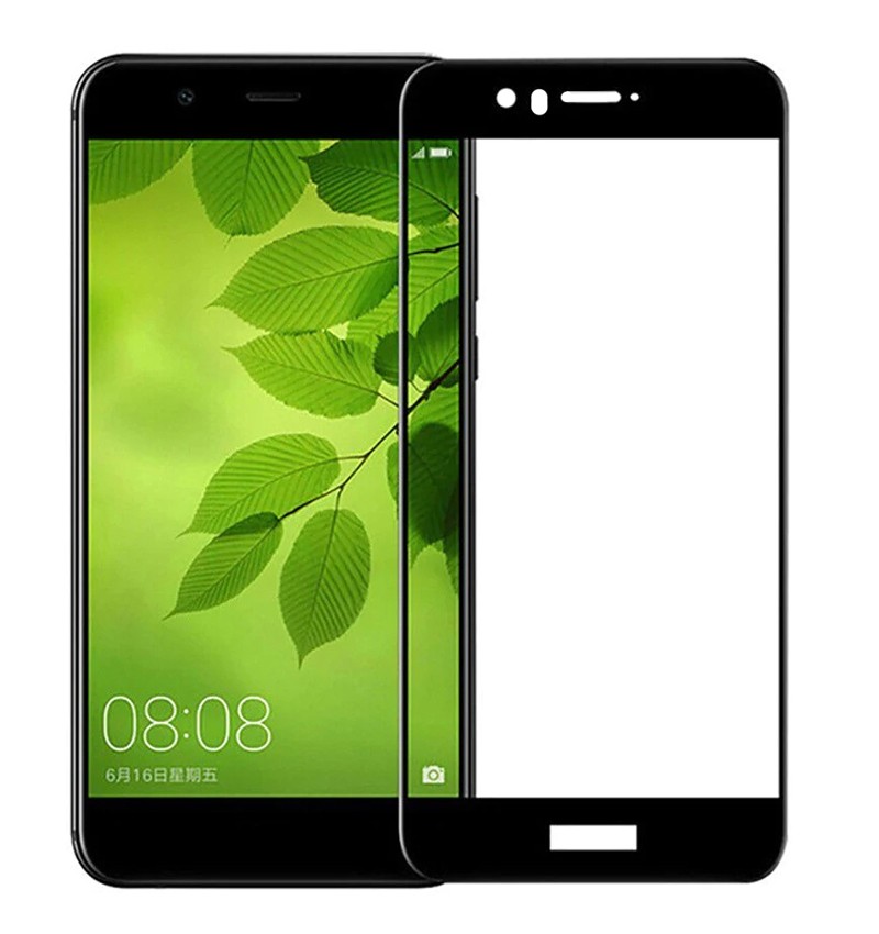 Защитное стекло Full screen PowerPlant для Huawei Nova 2, Black