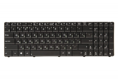 Клавиатура для ноутбука ASUS A52, K52, X54 (N53 version) черный, черный фрейм