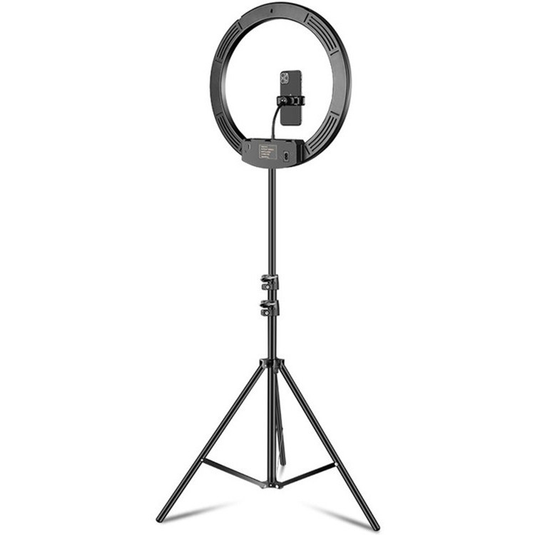 Кольцевая LED лампа Puluz TBD0201422204 18" + штатив 2.1 м