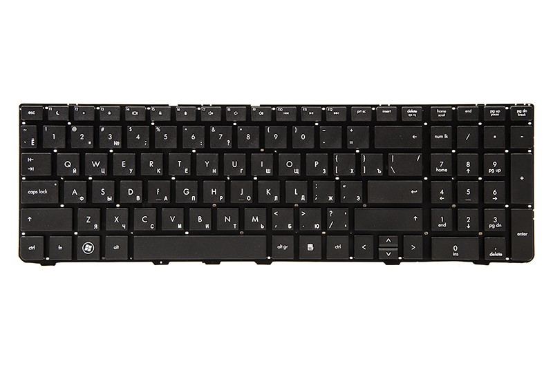 Клавиатура для ноутбука HP Probook 4530s, 4535s черный, без фрейма