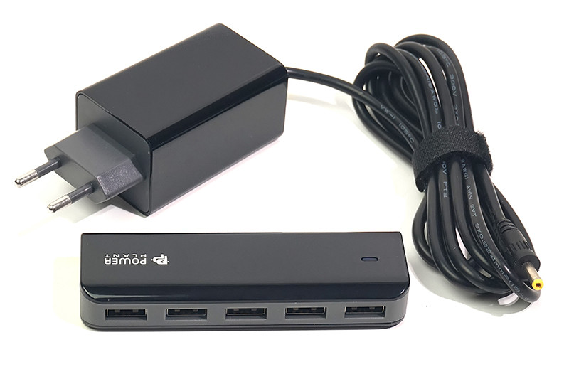 Зарядное устройство PowerPlant UB-860 5xUSB: 220V, 7.2A