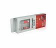 Магнитный кабель светящийся USB 2.0/Type-C, 1m, 2А, RED, OEM