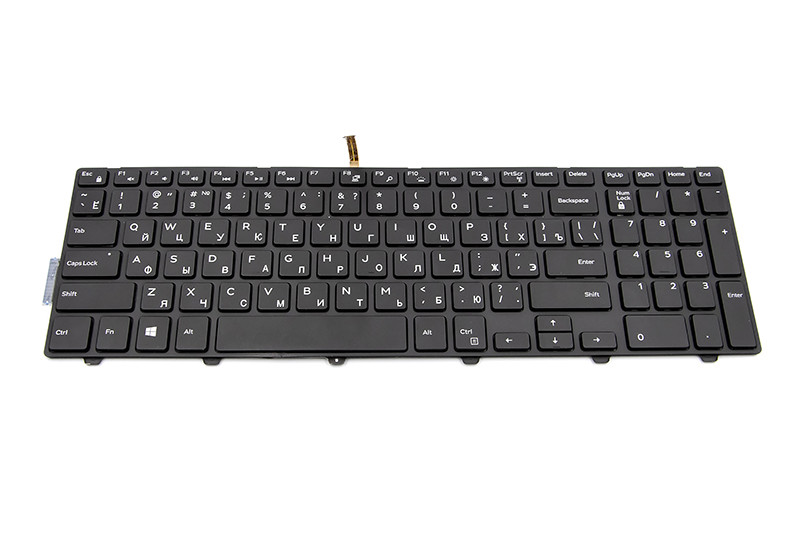 Клавиатура для ноутбука DELL Inspiron 3541, 5542 подсветка клавиш, черный