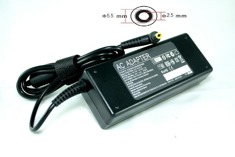 Блок питания для ноутбуков PowerPlant IBM/LENOVO 220V, 20V 90W 4.5A (5.5*2.5)