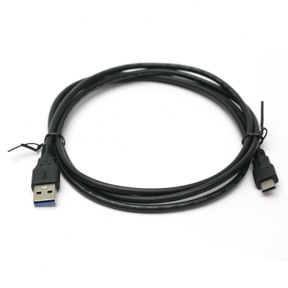 Кабель PowerPlant USB 3.0 AM – Type-C 1.5m