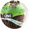 Презервативи One Flavor Waves Шоколад та м'ята Зелені 3 шт