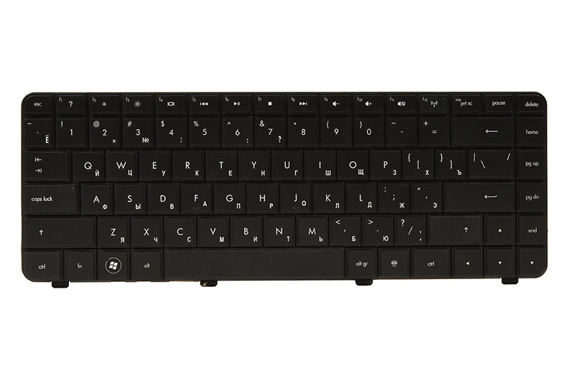 Клавиатура для ноутбука HP Presario CQ42, G42 черный, черный фрейм