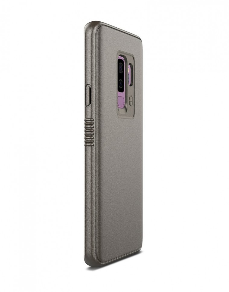 Чехол Patchworks Mono Grip для Samsung Galaxy S9 Plus, серо-коричневый