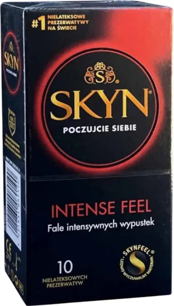 Презервативи SKYN Intense Feel Точкові Без латексу 10 шт