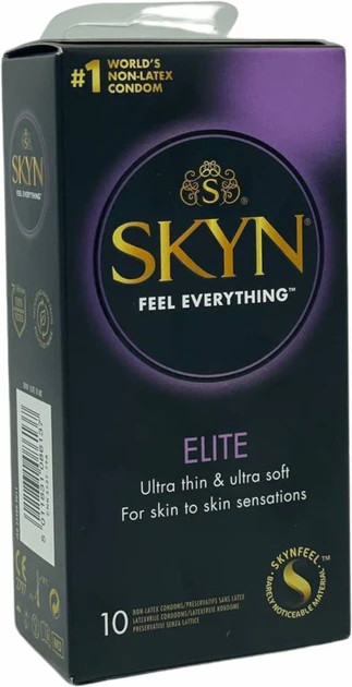 Презервативи Skyn Elite без латексу 10 шт