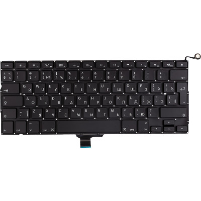 Клавиатура для ноутбука APPLE MacBook Pro 13&quot; A1278, 2009-2012 черный, без фрейма