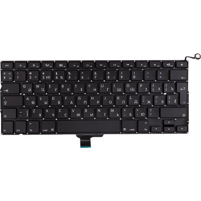 Клавиатура для ноутбука APPLE MacBook Pro 13&quot; A1278, 2009-2012 черный, без фрейма