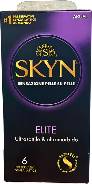 Презервативи Skyn Extra Lube Безлатексні 6 шт